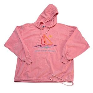 Vintage Birch Point Resort Novelty Hoodie